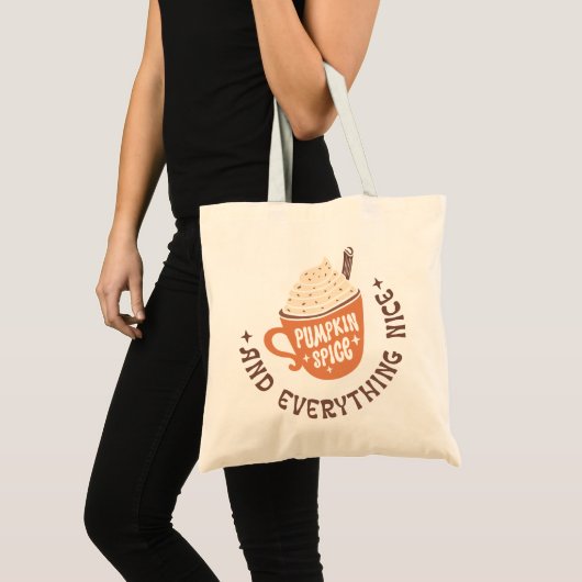 Herfst Quote Tote Bag (Voorkant (product))