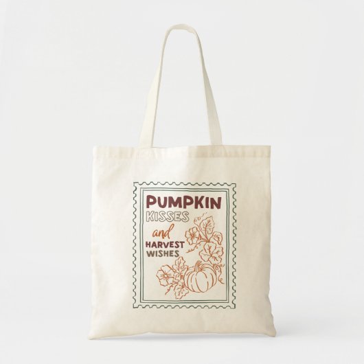 Herfst Quote Tote Bag (Voorkant)