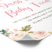 Herfst Raad het Baby Food Shower Game Poster (Hoek)