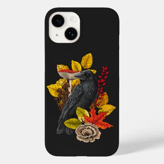 Herfst raaf 2 Case-Mate iPhone case (Achterkant)