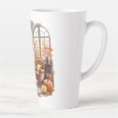 Herfst raam lees mokken — Knusse stoel & boeken (Rechts)