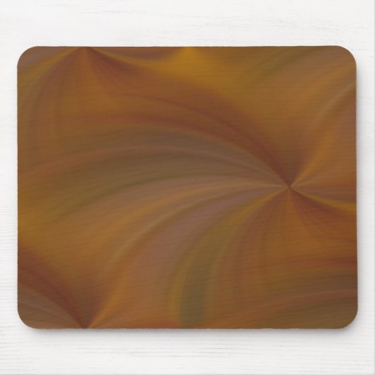 Herfst Radial Twirl Tegel Mousepad Muismat (Voorkant)