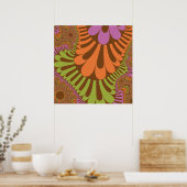 Herfst Rainbow Loop Poster (Keuken)