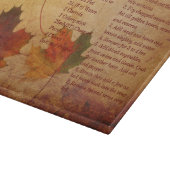 Herfst recept thema snijplank (Hoek)