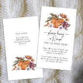 Herfst Recept Vrijgezellenfeest Kaart