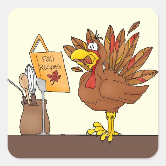 Herfst Recipes - Stickers (Voorkant)