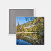 Herfst reflecteert op de nationale buffelrivier magneet (Voorkant / Achterkant)