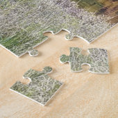 Herfst reflectie op het meer legpuzzel (Zijkant)