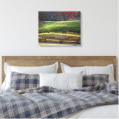 Herfst Reflecties canvas Afdruk (Insitu (Slaapkamer))