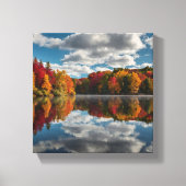Herfst Reflecties Canvas Muurkunst (Voorkant)