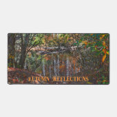 Herfst Reflecties Mountain River Fotografisch Bureaumat (Voorkant)