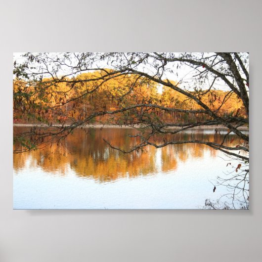 Herfst Reflecties Poster (Voorkant)