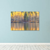 Herfst Reflection Canvas Afdruk (Insitu (Houten vloer))