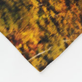 Herfst Reflection op Russell Pond | New Hampshire Fleece Deken (Hoek)