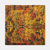 Herfst Reflection op Russell Pond | New Hampshire Magneet (Voorkant)