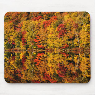Herfst Reflection op Russell Pond New Hampshire Muismat