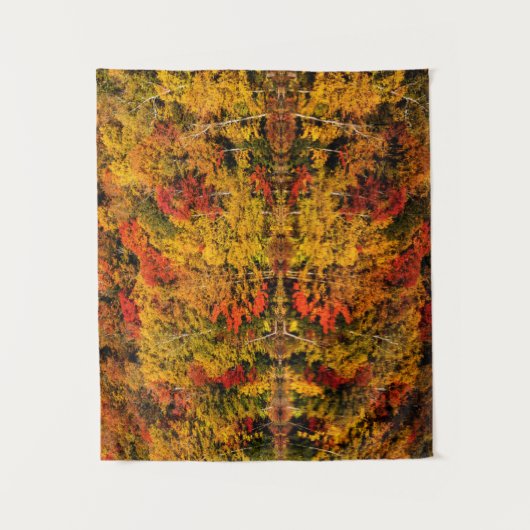 Herfst Reflection op Russell Pond | New Hampshire Wandkleed (Voorkant)