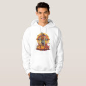 Herfst regenboog hoodie (Voorkant volledig)