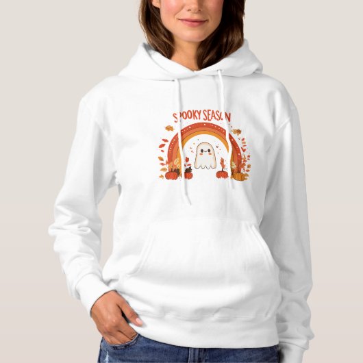 Herfst regenboog hoodie (Voorkant)