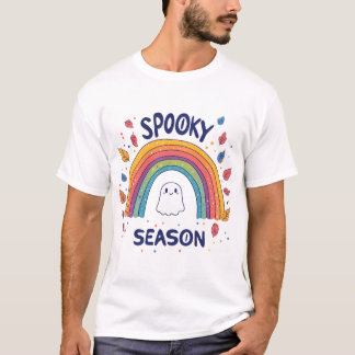 Herfst regenboog t-shirt