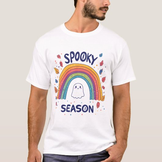 Herfst regenboog t-shirt (Voorkant)