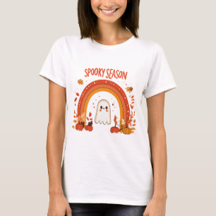 Herfst regenboog t-shirt