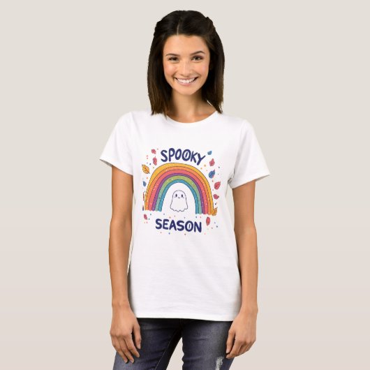 Herfst regenboog t-shirt (Voorkant volledig)