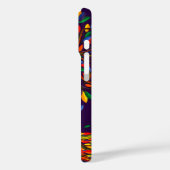 Herfst regenboogbomen Paarse najaarse Thanksgiving Case-Mate iPhone Case (Achterkant / Links)