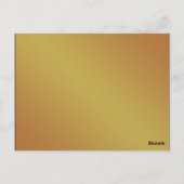 Herfst Regency Trouwtafel Tafelnummer (Achterkant)