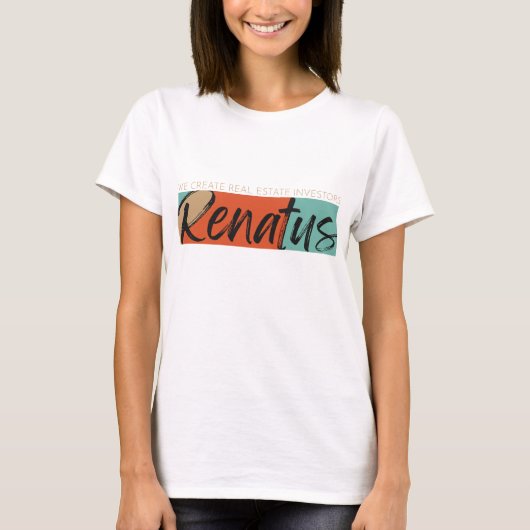 Herfst Renatus met Tagline T-shirt (Voorkant)