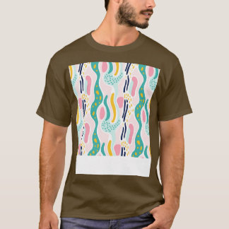 Herfst Retro Pastel Doodle Delight 11 Kopie T-shirt