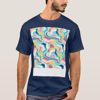 Herfst Retro Pastel Doodle Delight 3 Kopie T-shirt