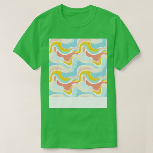 Herfst Retro Pastel Doodle Delight 8 Kopie T-shirt (Design voorkant)