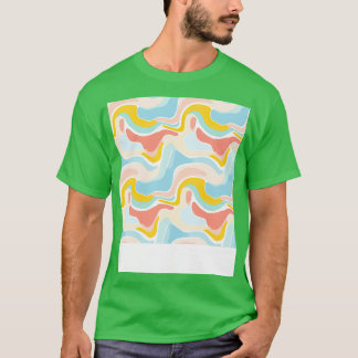 Herfst Retro Pastel Doodle Delight 8 Kopie T-shirt