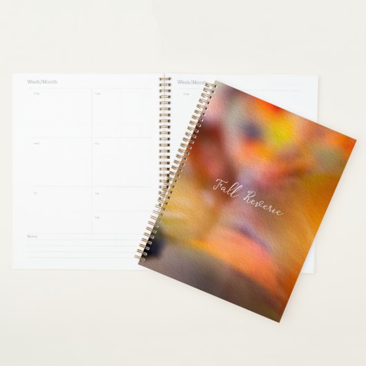 Herfst Reverie - Poëtische seizoensvisies Planner (Display)