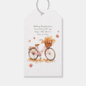 Herfst Ride Gift Labels Cadeaulabel (Voorkant)