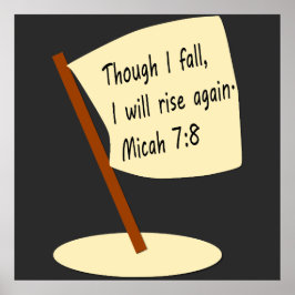 HERFST & RISE Bijbelvers Poster