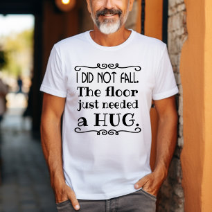 Herfst Risico Grappige Quote T-shirt