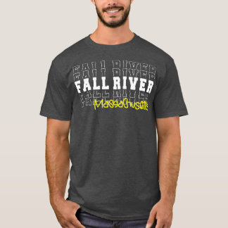 Herfst River city Massachusetts Herfst MA T-shirt