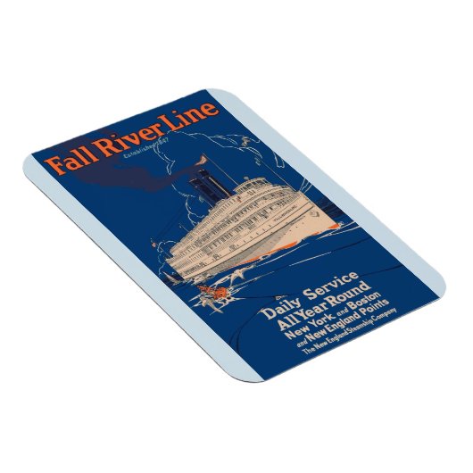 Herfst River Line Magnet Magneet (Rechterzijde)