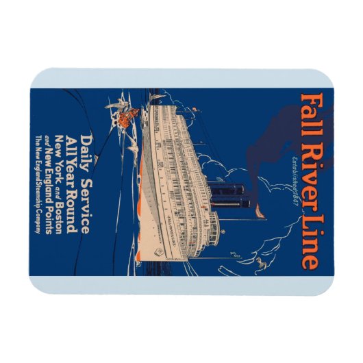 Herfst River Line Magnet Magneet (Horizontaal)