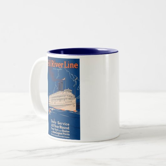 Herfst River Line Mok (Voorkant links)