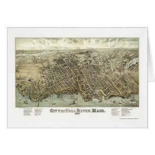 Herfst River, MA Panoramic Map - 1877
