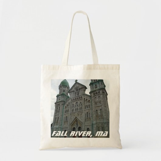Herfst River, Mass Church Architecture Tote Bag (Voorkant)