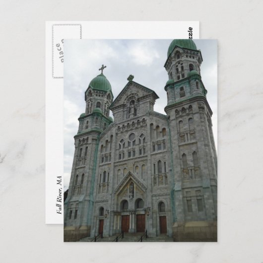 Herfst River, Massaarchitectuur Briefkaart (Voorkant / Achterkant)