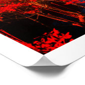 Herfst River Scene Print, (mat) Poster (Hoek)