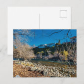 Herfst Rivier Scene Briefkaart (Voorkant / Achterkant)