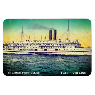 Herfst rivierlijn, steamship "Providence" Magneet