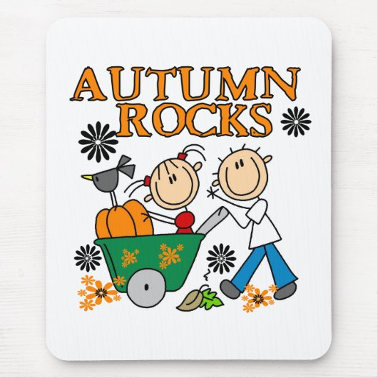 Herfst Rocks Muismat (Voorkant)
