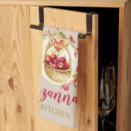 Herfst Rode Appel Mand Theedoek
